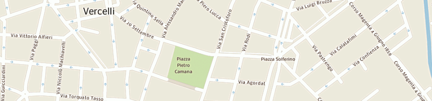 Mappa della impresa carenzo massara a VERCELLI