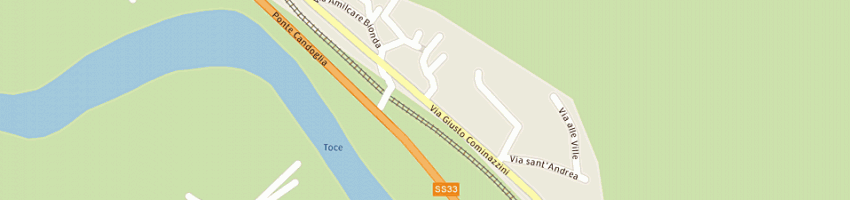 Mappa della impresa ristorante toscano da dino a MERGOZZO