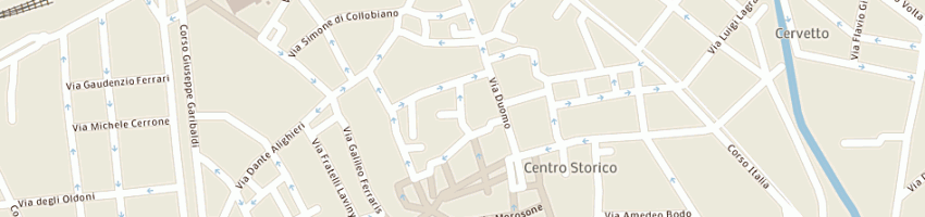 Mappa della impresa celm di md bongianino e c - sas a VERCELLI