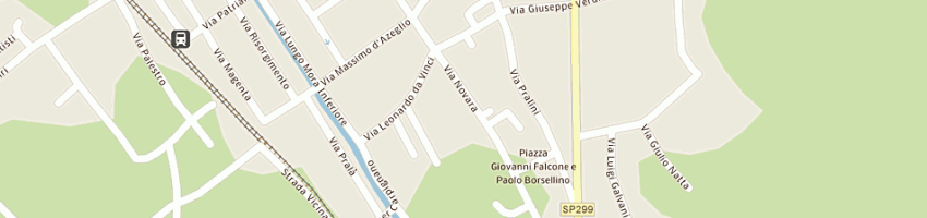Mappa della impresa gabrielli angelo a GHEMME