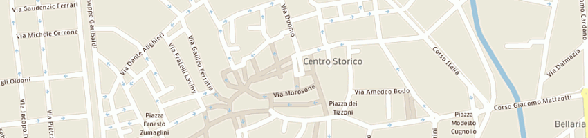 Mappa della impresa mary poppins snc di novella e e rosso s a VERCELLI