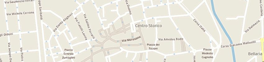 Mappa della impresa martino snc a VERCELLI