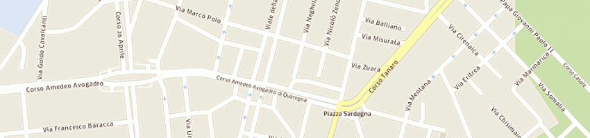 Mappa della impresa broglia piero a VERCELLI