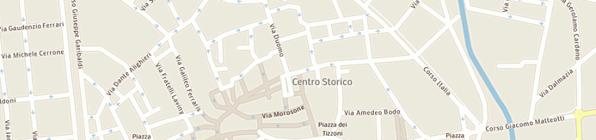 Mappa della impresa piazzano emilia a VERCELLI