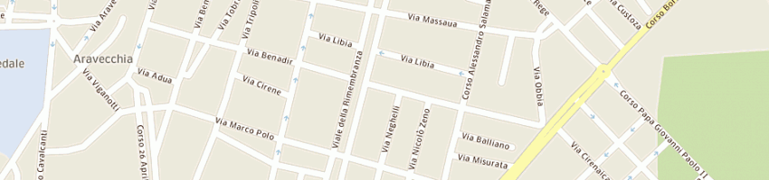 Mappa della impresa liastro silvana a VERCELLI