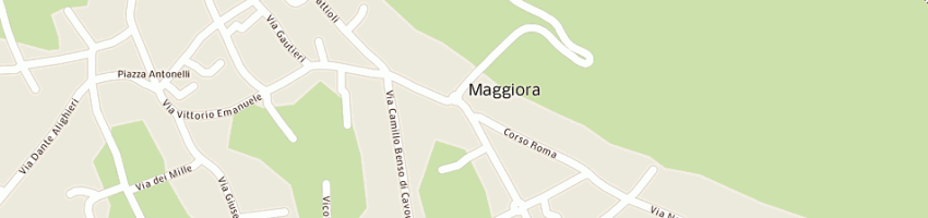 Mappa della impresa mongini fabrizio e c snc a MAGGIORA
