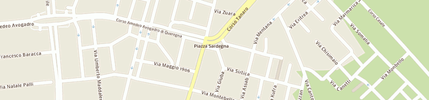 Mappa della impresa progress line srl a VERCELLI