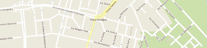 Mappa della impresa cassetta antonio a VERCELLI