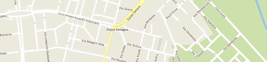 Mappa della impresa roda donato a VERCELLI