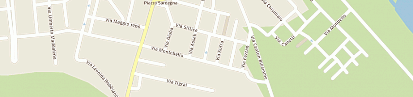 Mappa della impresa sereno gian luigi a VERCELLI