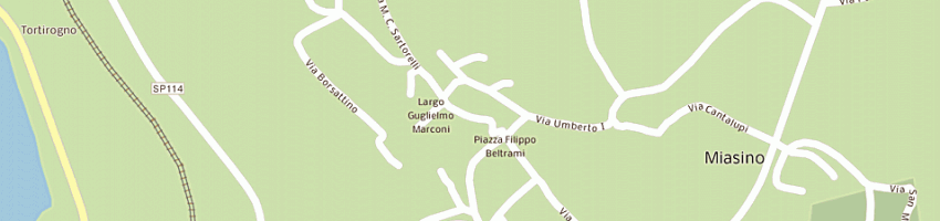 Mappa della impresa zaretti michela a MIASINO