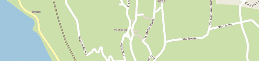 Mappa della impresa casa di vacanza comune di milano a AMENO