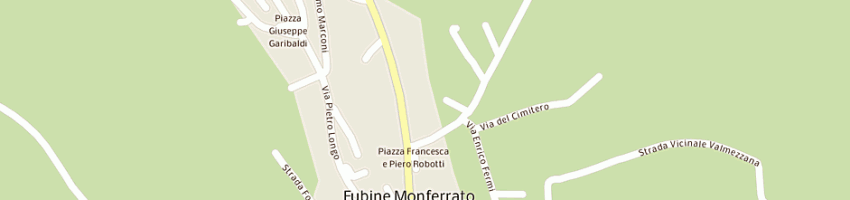 Mappa della impresa ruella giuseppe a FUBINE