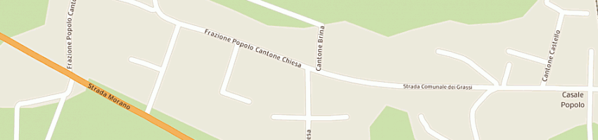 Mappa della impresa farmacia popolo dott arminio paola a CASALE MONFERRATO