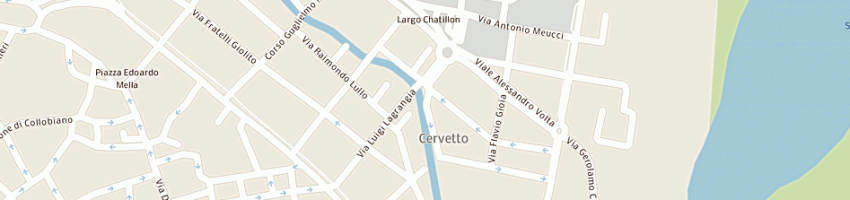 Mappa della impresa farinelli sabrina e c sas a VERCELLI
