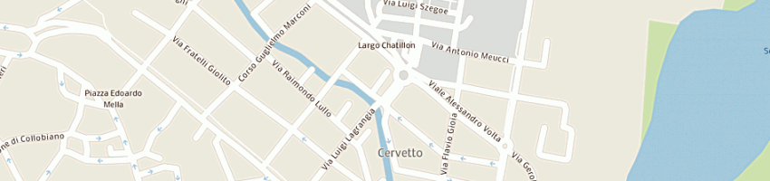 Mappa della impresa bar la voglia a VERCELLI