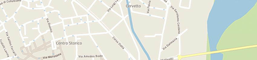 Mappa della impresa balbis pietro a VERCELLI