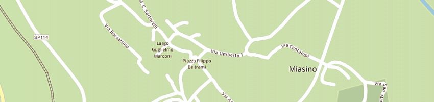 Mappa della impresa circolo operaio pisognese a MIASINO