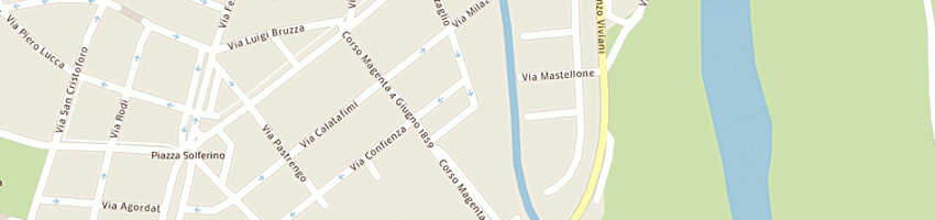 Mappa della impresa guida daniela a VERCELLI