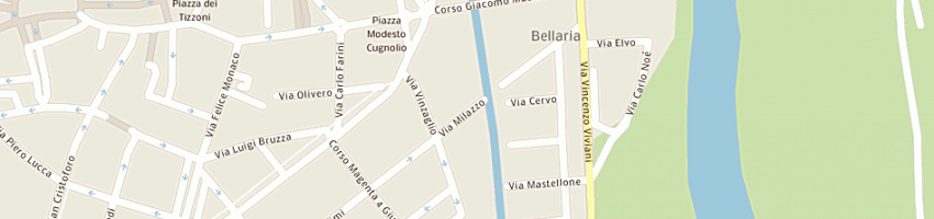 Mappa della impresa centro peritale consulenza e valutazione danni a VERCELLI