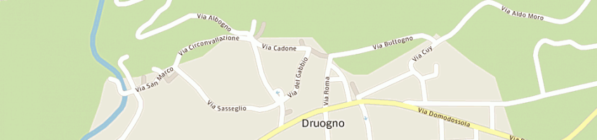 Mappa della impresa scuola elementare a DRUOGNO