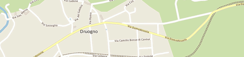 Mappa della impresa comune di druogno a DRUOGNO