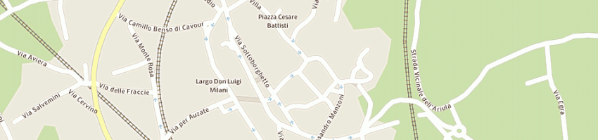Mappa della impresa ae di peduto f ed oliviero m a GOZZANO