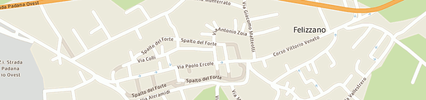 Mappa della impresa davolio mauro a FELIZZANO