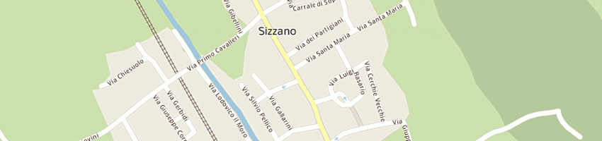 Mappa della impresa bianchi giuseppe a SIZZANO