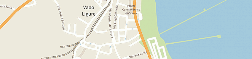 Mappa della impresa franceri vincenzo a VADO LIGURE