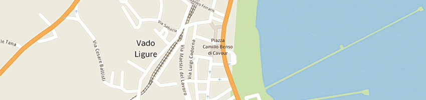 Mappa della impresa sts srl a VADO LIGURE