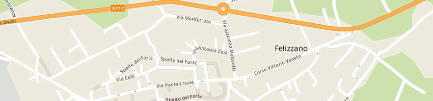 Mappa della impresa santinon ivano a FELIZZANO