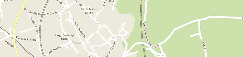 Mappa della impresa parrocchia di san giuliano a GOZZANO