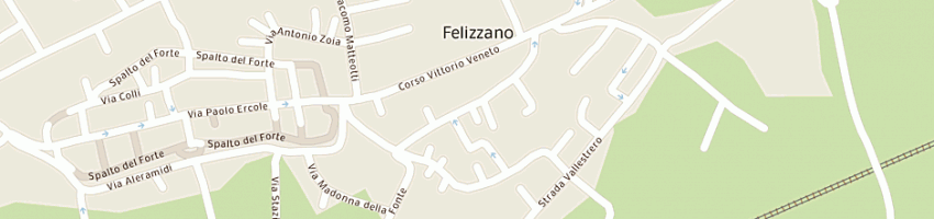 Mappa della impresa roggero giorgio a FELIZZANO