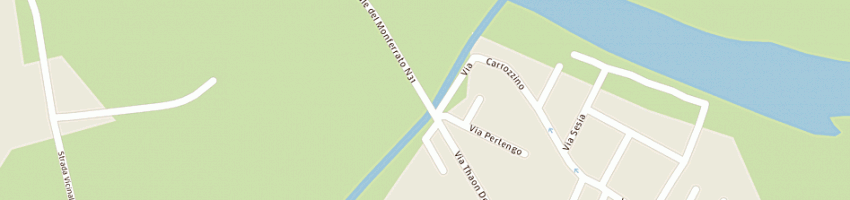 Mappa della impresa bergamasco alessandro a VERCELLI