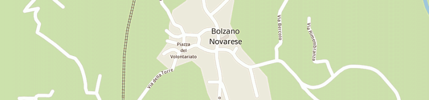 Mappa della impresa zanetti roberto a BOLZANO NOVARESE