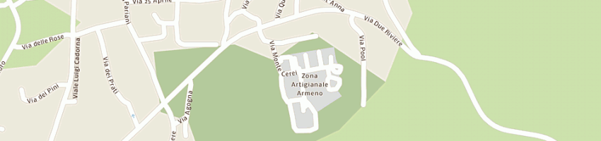 Mappa della impresa larete sas di primon paola e c a ARMENO