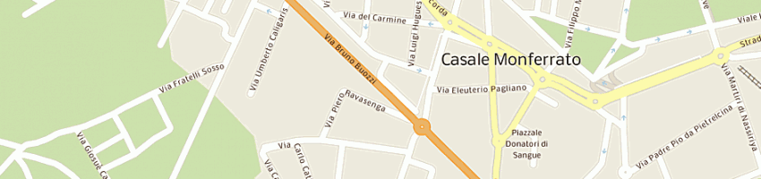 Mappa della impresa converto srl a CASALE MONFERRATO