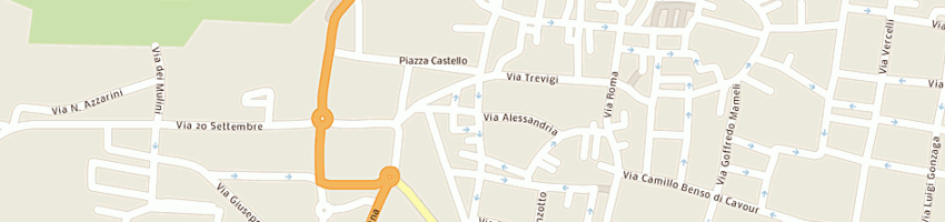Mappa della impresa zeppa danilo a CASALE MONFERRATO