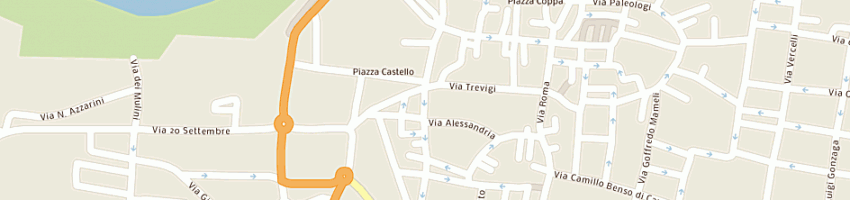Mappa della impresa massa a CASALE MONFERRATO