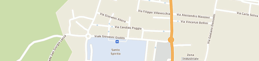 Mappa della impresa romano giovanna a CASALE MONFERRATO
