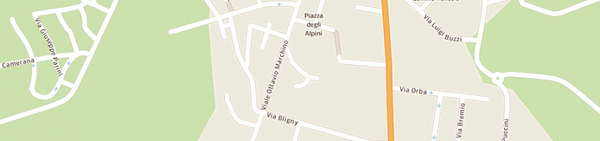 Mappa della impresa roccheri corrado a CASALE MONFERRATO