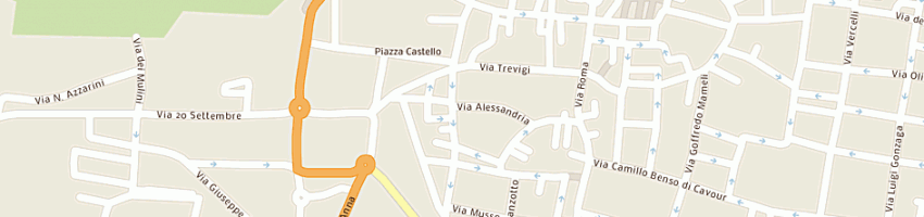 Mappa della impresa mectronic di perucca frediano e c sas a CASALE MONFERRATO