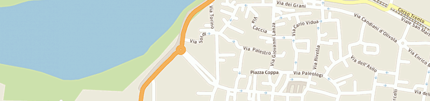 Mappa della impresa ice impresa costruzioni edili srl a CASALE MONFERRATO