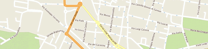 Mappa della impresa studio durini di alotto antonio e c sas a CASALE MONFERRATO