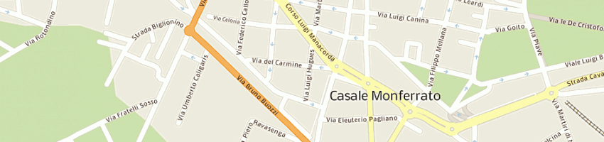 Mappa della impresa comune di casale monferrato a CASALE MONFERRATO