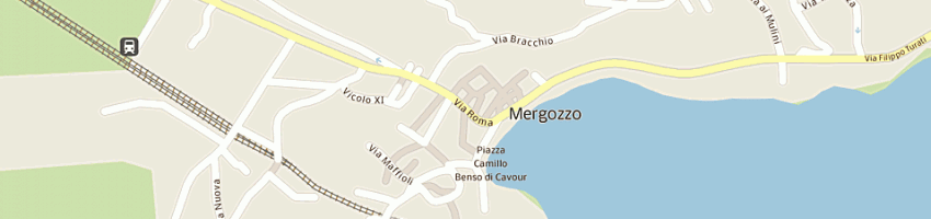 Mappa della impresa d'elia francesco a MERGOZZO
