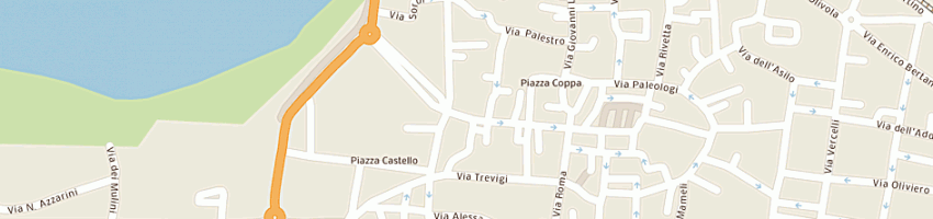 Mappa della impresa caffe' s carlo a CASALE MONFERRATO