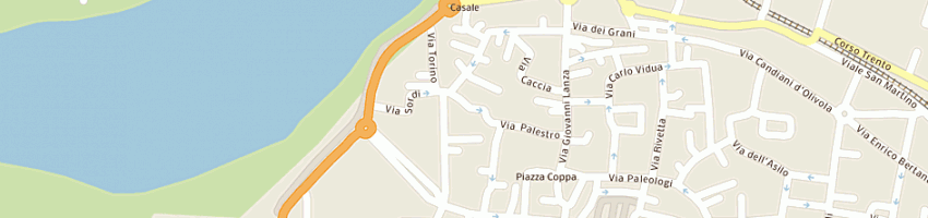 Mappa della impresa vignolo studio massofisioterapico a ALESSANDRIA