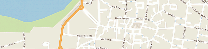Mappa della impresa farmacia bodo di g bodo e c snc a CASALE MONFERRATO